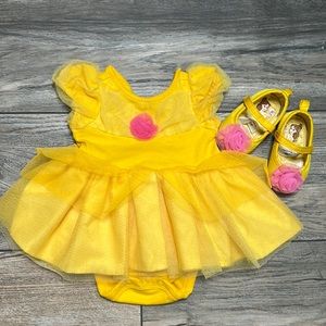 Baby Belle onesie and shoes